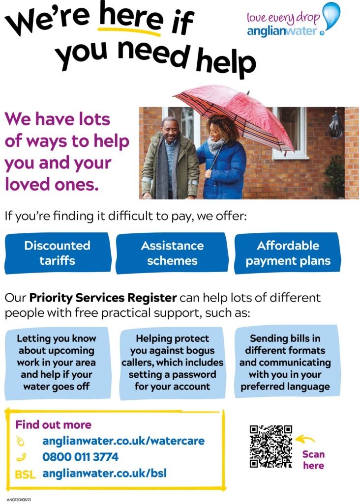 Anglian Water Support